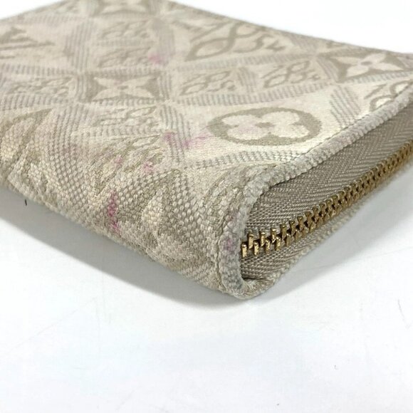 LOUIS VUITTON M81095 Monogram Jacquard Since 1854 zip-around coin purse Wallet - Picture 7 of 13